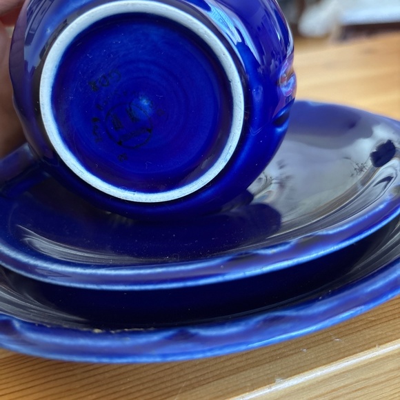 Blue tea set - Picture 2 of 3